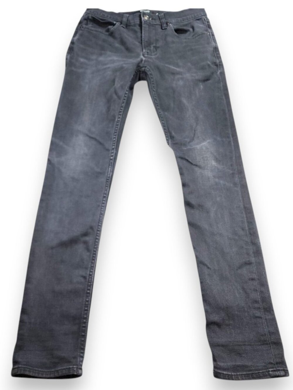 Hudson Jeans Zack Skinny Black Wash Jeans Mens 29x29 Stretch Denim